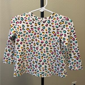 Little Me Multicolor Leopard Print Shirt